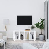 TV ormarić bijeli 100 x 35 x 40 cm od konstruiranog drva | shoptok.hr