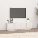 vidaXL TV ormarić bijeli 140 x 40 x 40 cm od masivne borovine Cijene