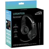 Speedlink Gaming slušalice LEGATOS, MIKROFON, PC/PS5/PS4/XBOX SERIES X/S/SWITCH/OLED/LITE, CRNE | shoptok.hr