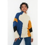 Trendyol Multi Color Color Block Knitwear Sweater | shoptok.hr