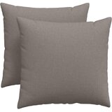  Jastučići za sofu 2 pcs Sivo-smeđa 45 x 45 cm tkanina | shoptok.hr