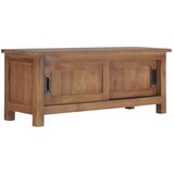 vidaXL TV omarica 90x30x35 cm trdna tikovina Cene