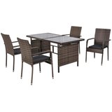 Gardenson VRTNA GARNITURA BARCELONA jeklo siva | Shoptok.si
