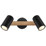 Globo 57913-2 - Spot lampa HERTI 2xGU10/5W/230V drvo/metal | Eponuda.com