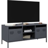 vidaXL TV omarica antracitna 101,5x39x43,5 cm hladno valjano jeklo Cene