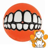 Rogz grinz Fetch Ball S, Lopta Za Pse, Narandžasta | ePonuda.com