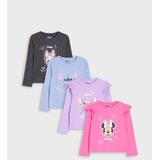 Sinsay Pakiranje od 4 pamučne majice s volanima i printom Disney Cijene