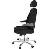 MID.YOU Pisarniški Stol 24 Hours I, Črna | Shoptok.si