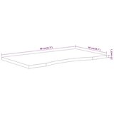 Stolna ploča 80x50x2,5 cm pravokutna od masivnog drva bagrema | Eponuda.com