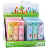Highlighter Set Pink Blue Animal Motif Two Tips 3pcs | shoptok.hr