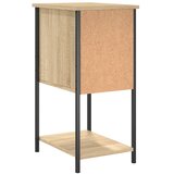  Noćni ormarić boja hrasta 32 x 42 x 70 cm od konstruiranog drva | shoptok.hr