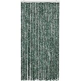  Zastor protiv insekata zeleno-bijeli 100 x 220 cm šenil | shoptok.hr
