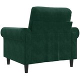  Fotelja tamnozelena 60 cm baršunasta | shoptok.hr