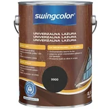 SWINGCOLOR Lazura za les (Črna, Svilnati sijaj, 2,5 l)