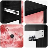  Wall-mounted noćni ormarić AACHEN 2 kom. Crni hrast | shoptok.hr