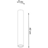  Stropna svetilka LAGOS 40 bela, (21348055) | Shoptok.si