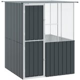  Kavez za ptice Antracit 165 x 165 x 200 cm Cinkani čelik | shoptok.hr