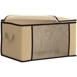  Kutija za pohranu s prozirnim bočnim oknom 6 pcs Krem - Krem 6 43 x 34 x 23 cm | shoptok.hr