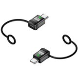 INF 2-Pack Type-C Ženski na Type-C Moški Adapter 240W 120Gbps Black, (5000291529) | Shoptok.si
