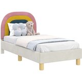  Posteljica za malčke z vzglavjem krema 70 x 140 cm Žamet, (5000104872) | Shoptok.si