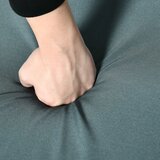  Ljuljačka stolica vrtna stolica s jastukom poliratan i metal siva 66 x 88 x 98 cm | shoptok.hr