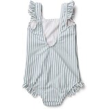 Liewood dječji kupaći kostim tanna stripe sea blue/white | shoptok.hr