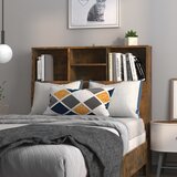vidaXL Uzglavlje s ormarićem boja dimljenog hrasta 100x19x103,5 cm Cijene