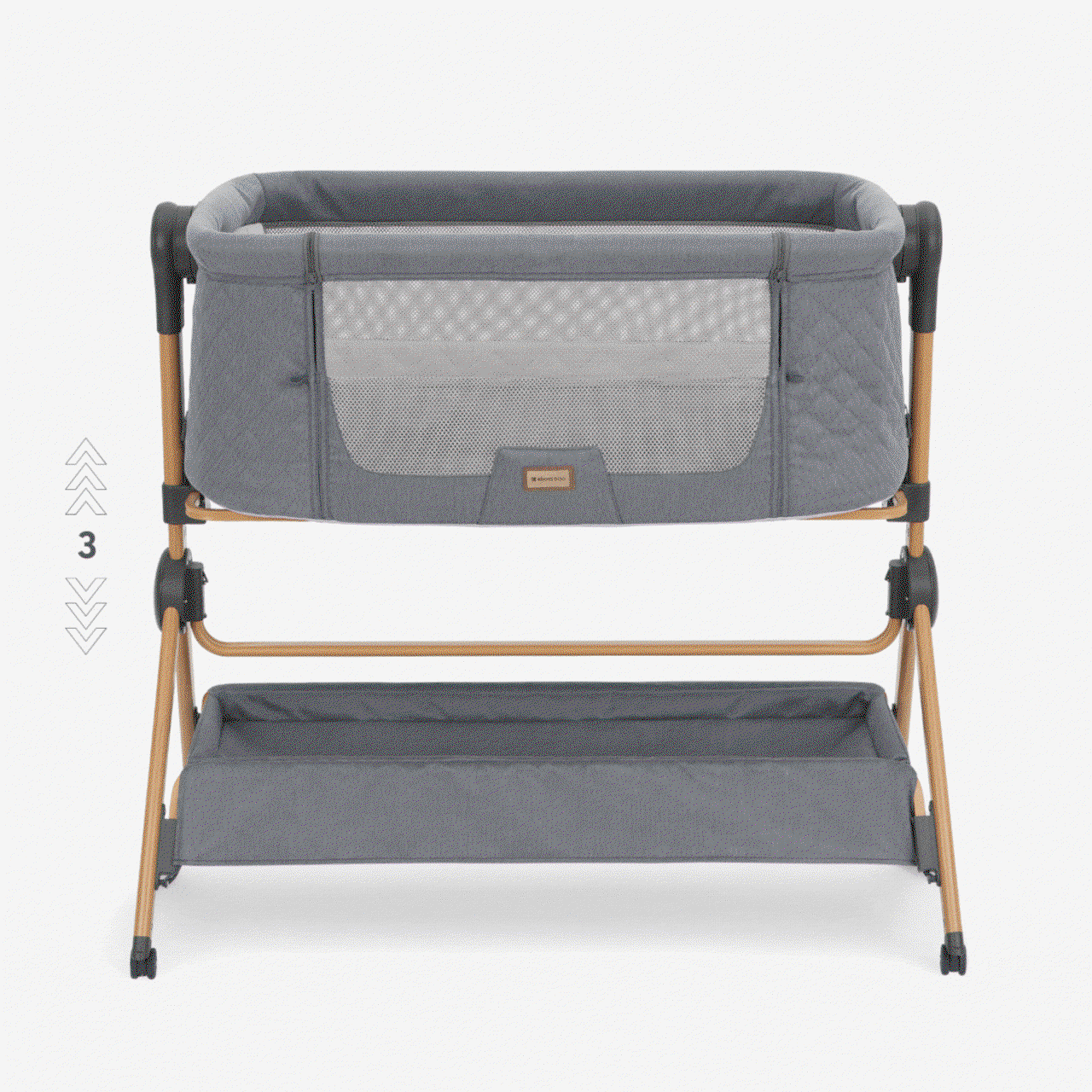 Kikka Boo kolijevka + hranilica 2u1 Sleat Me - Beige | shoptok.hr