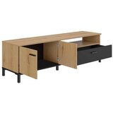 MID.YOU Tv-element Trust, Črna, Barva Hrasta | Shoptok.si