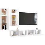  4-dijelni set TV ormarića bijeli od iverice | shoptok.hr
