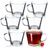KADAX Kozarci za čaj, kavo in druge pijače z ročaji, komplet 6 kozarcev, 380 ml, (5000351649) Cene