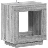  Bocni stol Siva sonoma 60 x 40 x 65 cm Konstruirano drvo | shoptok.hr
