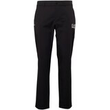 Ea7 Emporio Armani Hlače črna / bela Cene