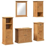 vidaXL Set namještaja za kupaonicu 5 pcs boja meda 37 x 34 x 110 cm | shoptok.hr