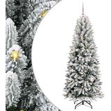 vidaXL Umjetno božićno drvce s stalakom Bijelo 63 x 63 x 150 cm | shoptok.hr