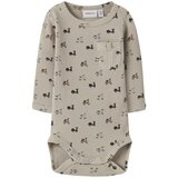 name it zg. deli bodi DR 13246571 NBMNOOTER LS BODY F rjava 68 | Shoptok.si