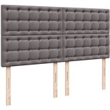 Krevet s oprugama i madracem sivi 180 x 200 cm od umjetne kože | Eponuda.ba