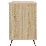  Miza s polico Sonoma hrast 142,5 x 50 x 75 cm Inženirski les, (5000283193) | Shoptok.si