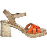 Porronet Sandali & Odprti čevlji FI2976 Oranžna | Shoptok.si