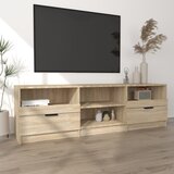 TV ormarić boja hrasta 150x33,5x45 cm od konstruiranog drva | Eponuda.com