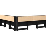  Skladiščni naslon Črna Orehovina 200 cm Konstruiran les, (5000142203) | Shoptok.si