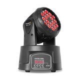 Beamz MHL, gibljiva glava, 18 x 3 W, RGB, DMX, črna | Shoptok.si