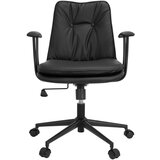 MID.YOU Pisarniški Stol Smallo, Črna | Shoptok.si