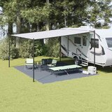  Teppi za šator Plava i siva 500 x 400 cm Polietilen | shoptok.hr