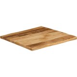 Stolna ploča sa živi rub 80x80x3,8 cm masivno grubo drvo manga | Eponuda.com
