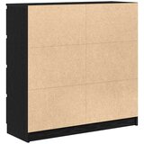  Komoda crni hrast 100x35x99 cm od konstruiranog drva | shoptok.hr