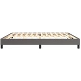  Okvir za krevet s oprugom sivi 200x200 cm od umjetne kože | shoptok.hr