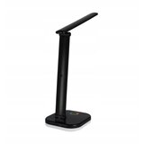  LED RGBW prigušiva stona lampa sa bežičnim punjenjem LED/7W/5V USB crna | Eponuda.com