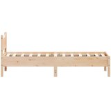  Okvir kreveta bez madraca 75 x 190 cm od masivne borovine | shoptok.hr