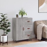 vidaXL Komoda boja hrasta sonome 69 5 x 34 x 90 cm konstruirano drvo Cijene